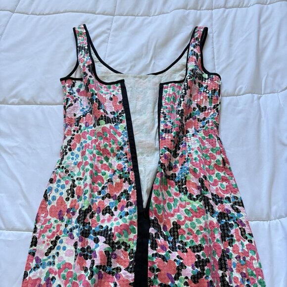 Lilly Pulitzer Lucy Cameo Sweet Nothings Sequin Shift Cocktail Dress Womens 2 - Picture 9 of 9